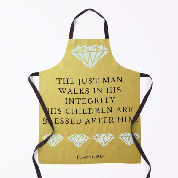 Item preview, Proverbs 20:7 designed and sold by Undonemadenew.