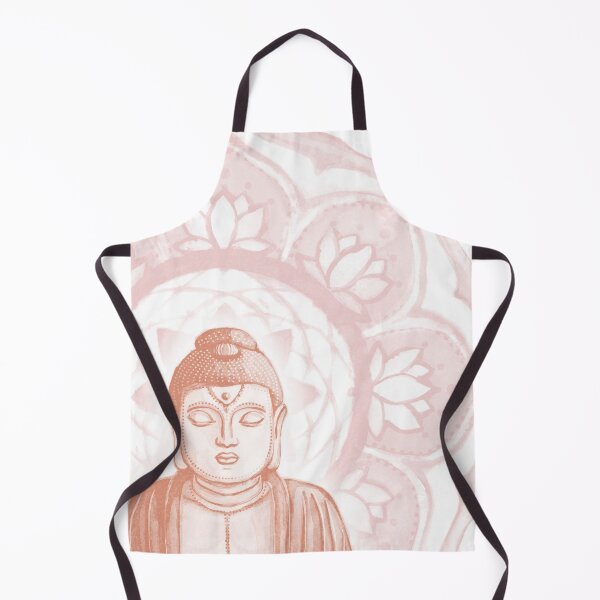 Item preview, Buddha Padma Watercolor - Snow Coral Rose designed and sold by Irene Estelle.