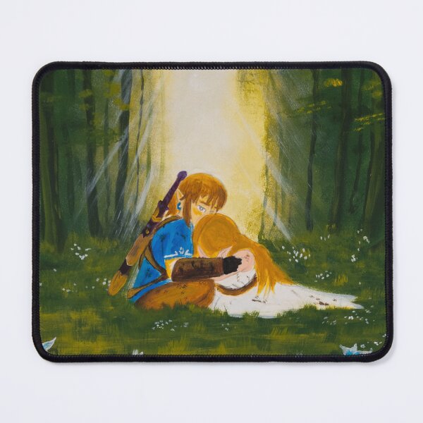 Item preview, Link and Zelda designed and sold by By Mae Art.