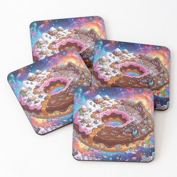 Item preview, Funny Donut Planet designed and sold by CTRL+ALT+Divine.