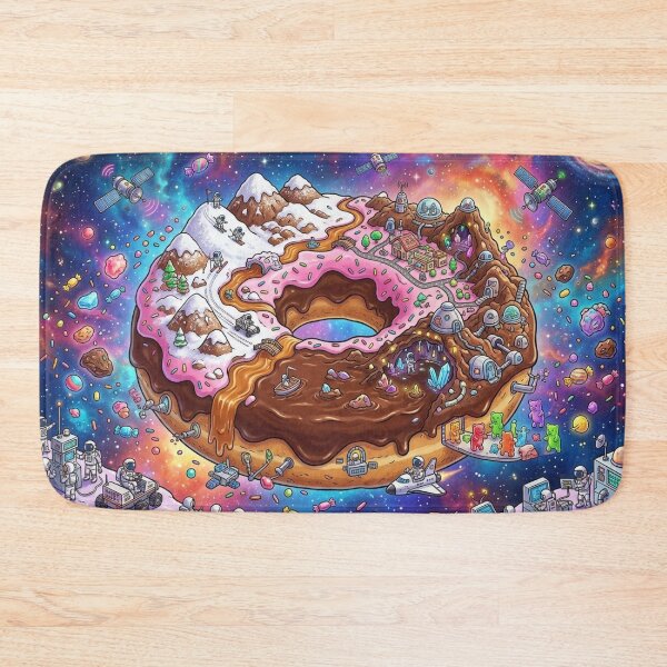 Item preview, Funny Donut Planet designed and sold by CTRL+ALT+Divine.