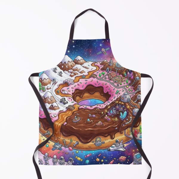 Item preview, Funny Donut Planet designed and sold by CTRL+ALT+Divine.