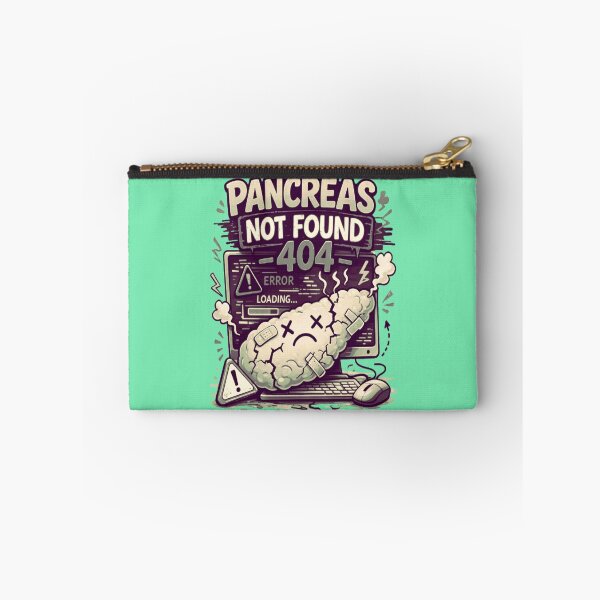 Item preview, Pancreas Not Found – Error 404 Diabetes Life designed and sold by DiabetesPrints.