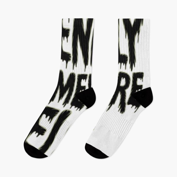 Item preview, Mentally Somewhere Else – Dark Dripping Horror Typography Graphic Tee designed and sold by NewUSShop.