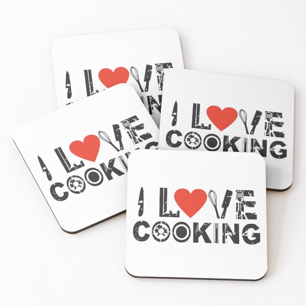 Item preview, I Love Cooking Shirt – Funny Chef Kitchen Utensils T-Shirt for Cooking Lovers designed and sold by SOOLEZDRAWS.