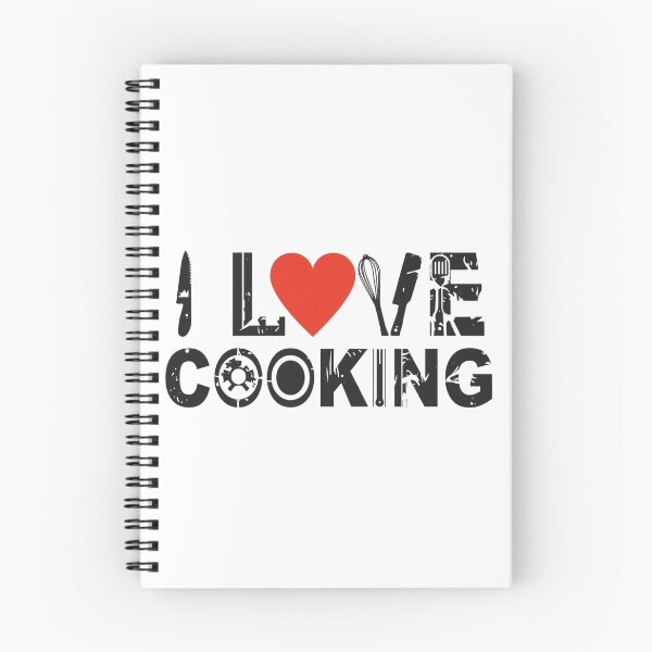 Item preview, I Love Cooking Shirt – Funny Chef Kitchen Utensils T-Shirt for Cooking Lovers designed and sold by SOOLEZDRAWS.