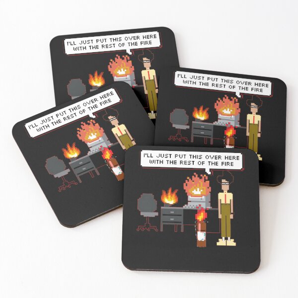 Item preview, I.T. Crowd- Fire 8-Bit  designed and sold by Zezofu.
