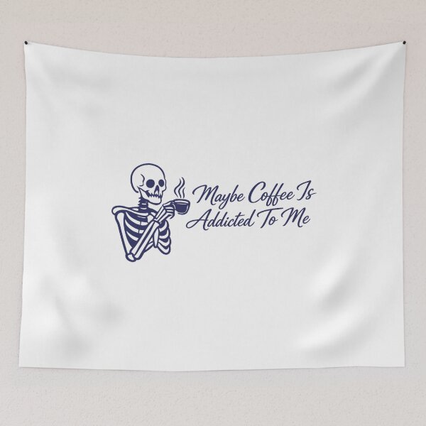 Item preview, Maybe coffee is addicted to me designed and sold by LuveraxArt.