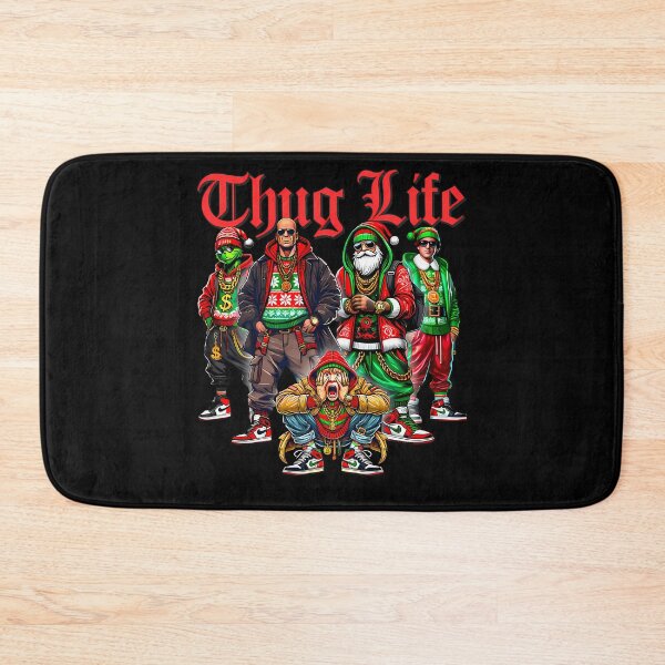 Item preview, Thug Life Christmas Crew designed and sold by Keewdy.