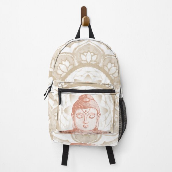 Item preview, Buddha Padma Watercolor - Snow Coral Fawn designed and sold by Irene Estelle.