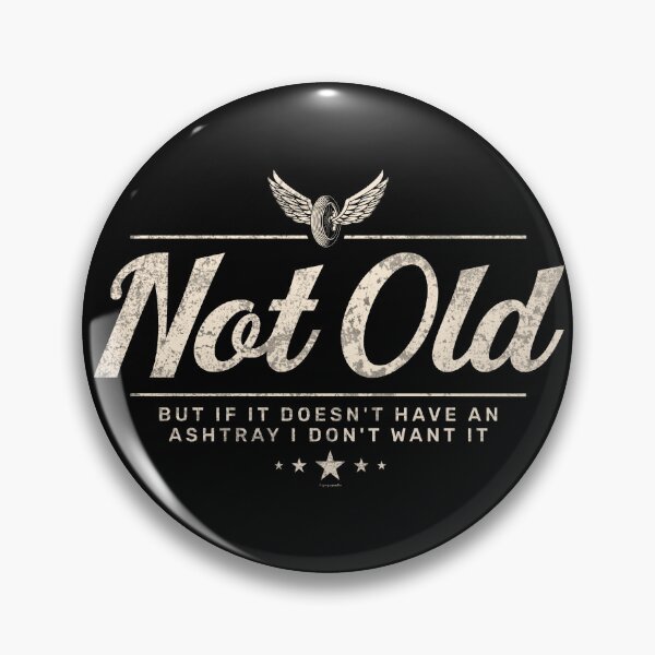 Item preview, Not Old - Ashtray Required Vintage Car Design designed and sold by Automotive Art by Greg.