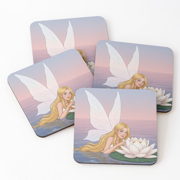 Item preview, Lotus Fairy – Mystical Fantasy and Spiritual Art designed and sold by HeyHas.
