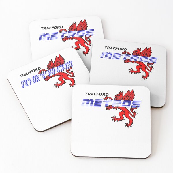 Item preview, Trafford Metros Ice Hockey Team Retro Logo designed and sold by Keewdy.