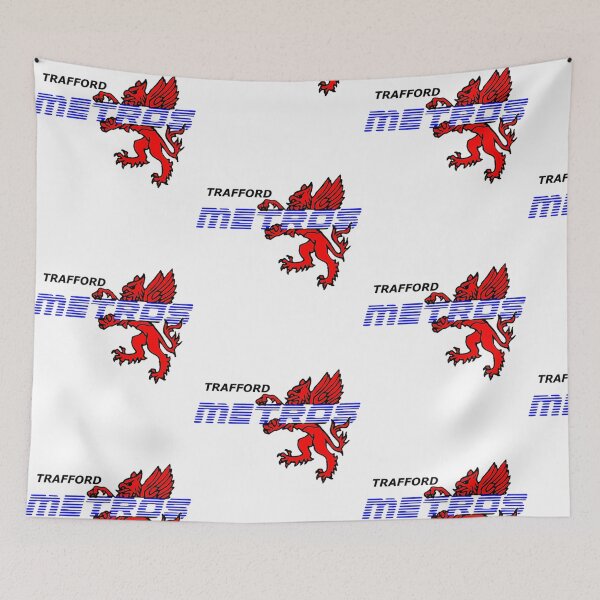 Item preview, Trafford Metros Ice Hockey Team Retro Logo designed and sold by Keewdy.