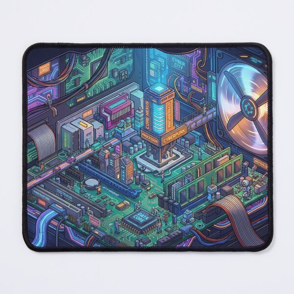 Item preview, Micro Computer City designed and sold by CTRL+ALT+Divine.