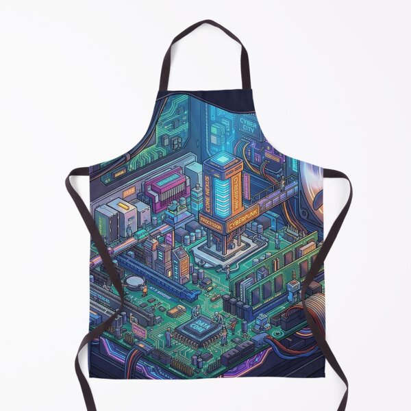 Item preview, Micro Computer City designed and sold by CTRL+ALT+Divine.