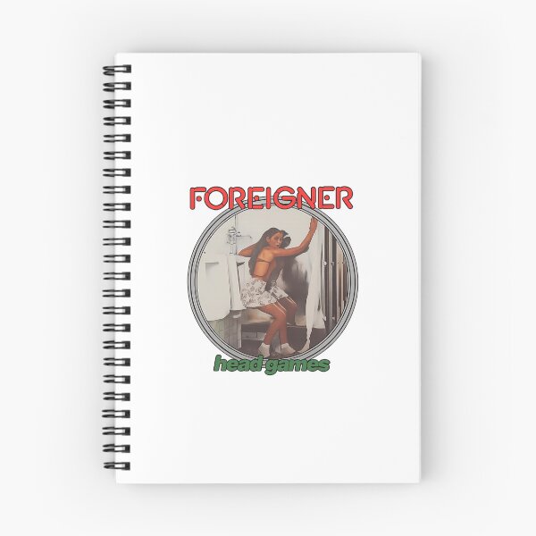 Item preview, Foreigner Head Games Retro Cover Circle designed and sold by RyanTravis64.