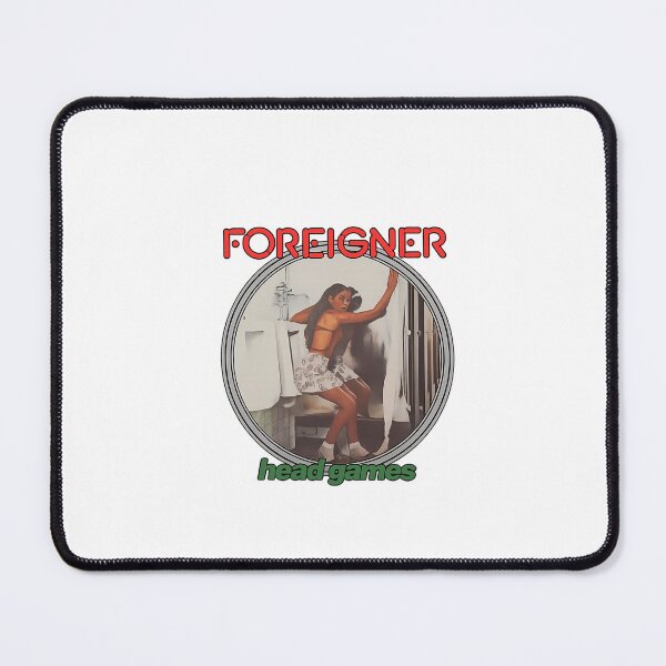 Item preview, Foreigner Head Games Retro Cover Circle designed and sold by RyanTravis64.