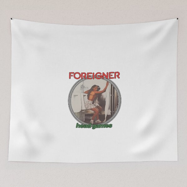 Item preview, Foreigner  Head Games Retro Cover Circle  designed and sold by RyanTravis64.