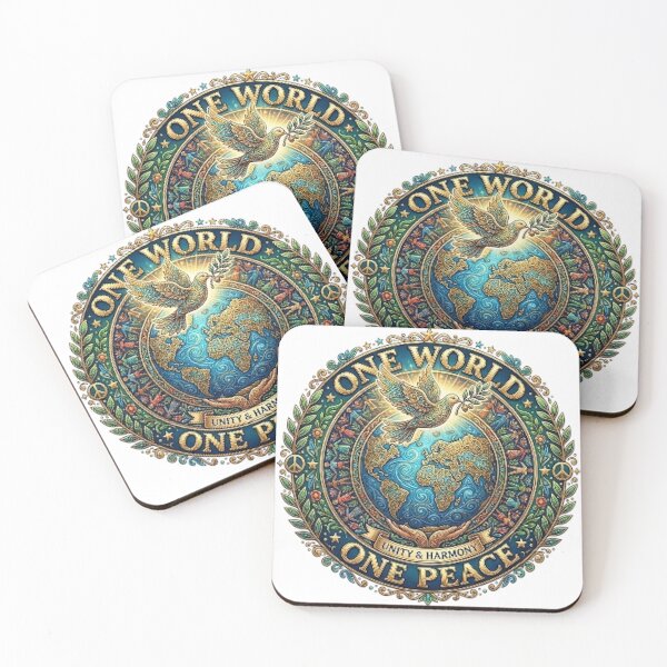 Item preview, ONE WORLD, ONE PEACE designed and sold by likbatonboot.