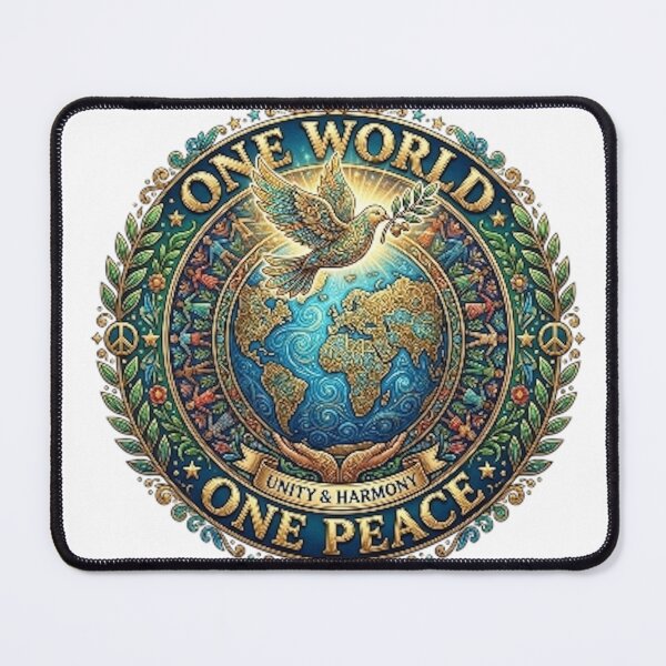 Item preview, ONE WORLD, ONE PEACE designed and sold by likbatonboot.