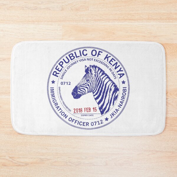 Item preview, Passport Stamp - Nairobi, Kenya designed and sold by travelwitheric.