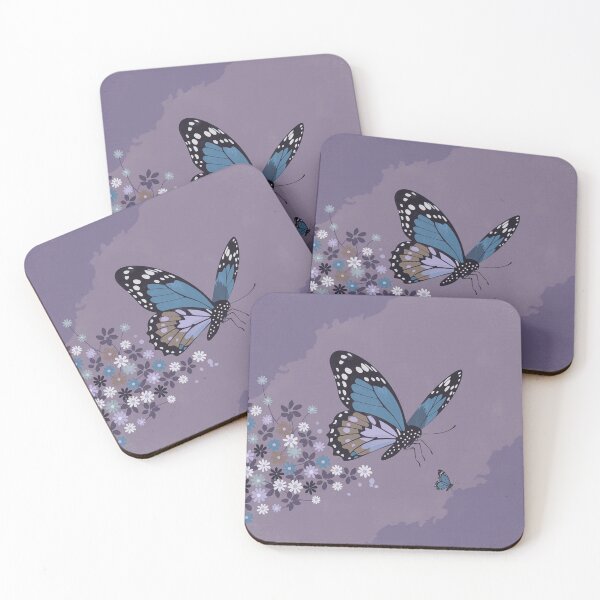 Item preview, Elegant Butterfly Garden – Dreamy Botanical Floral Art designed and sold by joycrysstudio.