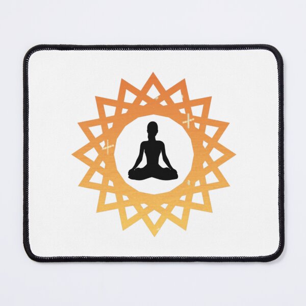 Item preview, Peaceful yoga lady  designed and sold by DoneAndDusted.