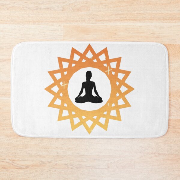 Item preview, Peaceful yoga lady  designed and sold by DoneAndDusted.