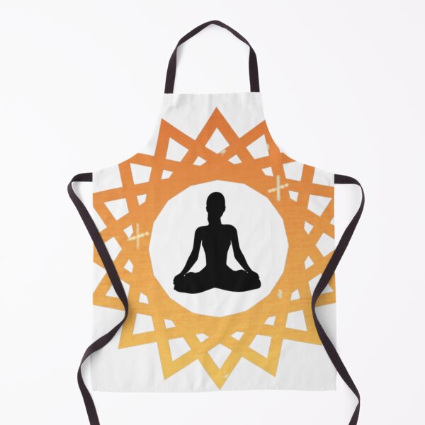 Item preview, Peaceful yoga lady designed and sold by DoneAndDusted.