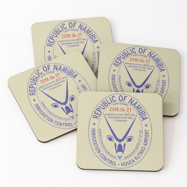 Item preview, Passport Stamp - Namibia designed and sold by travelwitheric.