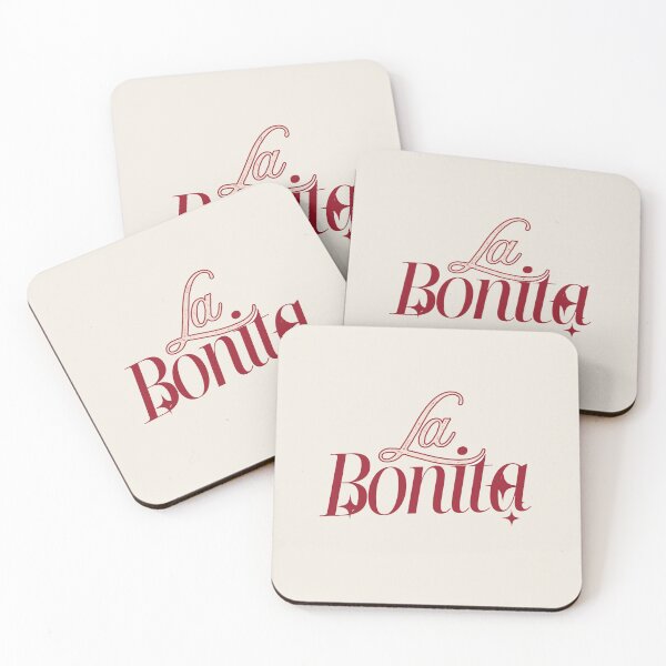 Item preview, La Bonita – Cute Spanish Quote for Latina Pride | Hispanic Aesthetic Typography designed and sold by Latina Charm.