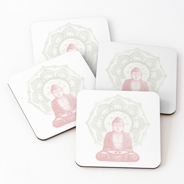 Item preview, Buddha Padma Watercolor - Snow Rose Tea designed and sold by Irene Estelle.