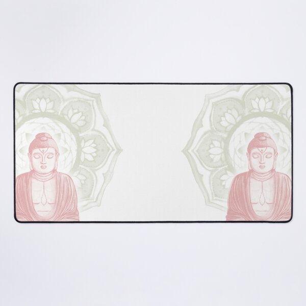 Item preview, Buddha Padma Watercolor - Snow Rose Tea designed and sold by Irene Estelle.