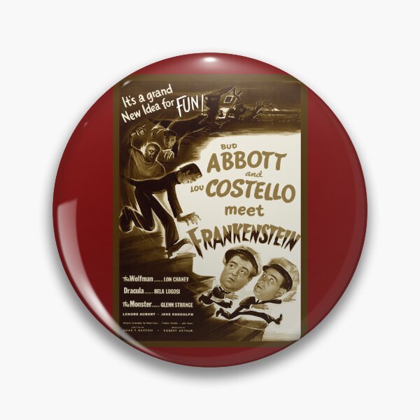 Item preview, Abbott and Costello Meet Frankenstein Sepia designed and sold by Normbot2000.