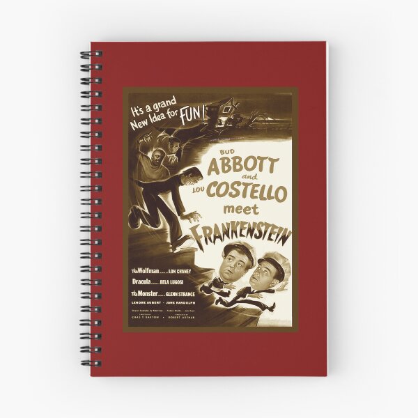 Item preview, Abbott and Costello Meet Frankenstein Sepia designed and sold by Normbot2000.