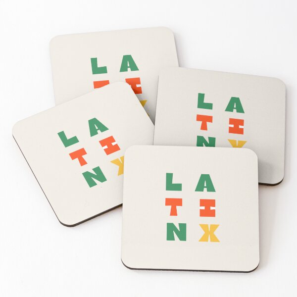 Item preview, LATINX – Bold Latino Latina Pride Typography | Hispanic Identity Statement Design designed and sold by Latina Charm.