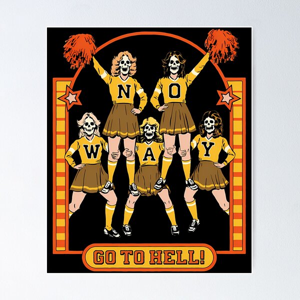 Item preview, Go To Hell designed and sold by Kubito.