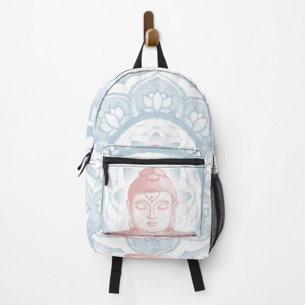 Item preview, Buddha Padma Watercolor - Snow Rose Sky designed and sold by Irene Estelle.