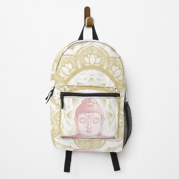 Item preview, Buddha Padma Watercolor - Snow Rose Saffron designed and sold by Irene Estelle.