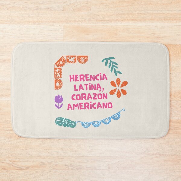 Item preview, Herencia Latina Corazón Americano – Proud Latina Heritage Hispanic Pride Quote designed and sold by Latina Charm.