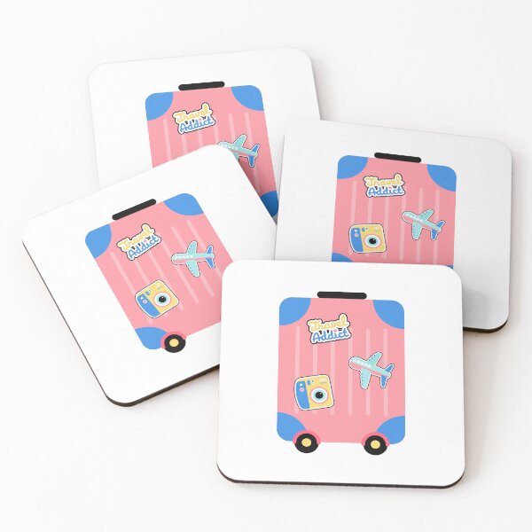 Item preview, Modern Travel Suitcase with sticker for Vacation Journey and World Explorer Lifestyle designed and sold by nuchz.