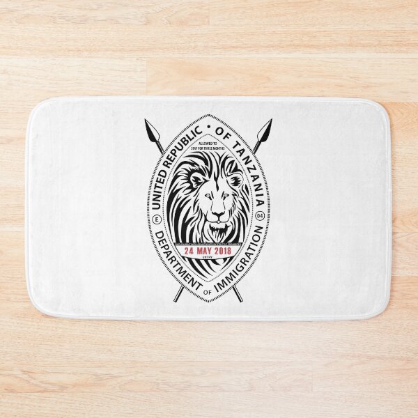 Item preview, Passport Stamp - Tanzania designed and sold by travelwitheric.