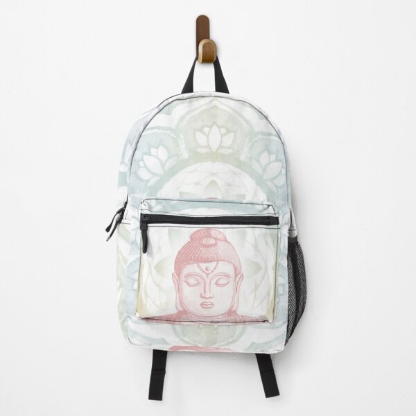 Item preview, Buddha Padma Watercolor - Snow Rose Rainbow Sorbet designed and sold by Irene Estelle.