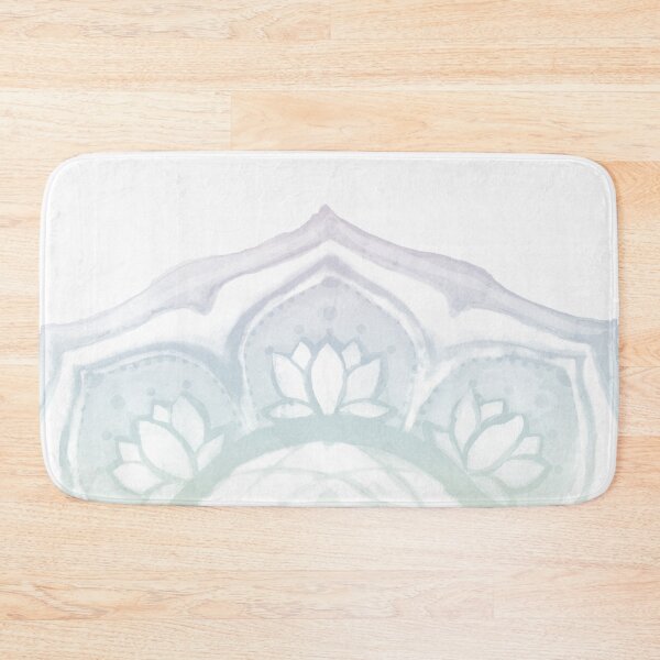 Item preview, Buddha Padma Watercolor - Snow Rose Rainbow Sorbet designed and sold by Irene Estelle.