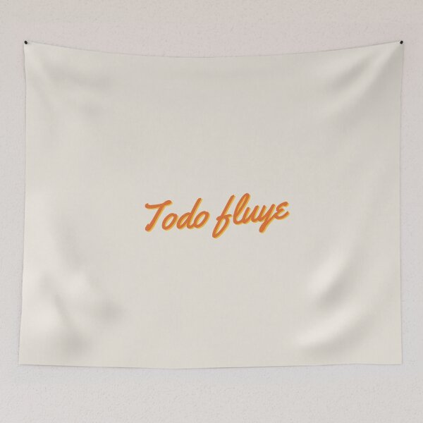 Item preview, Todo Fluye – Positive Spanish Quote | Latino Mindfulness Motivational Saying designed and sold by Latina Charm.