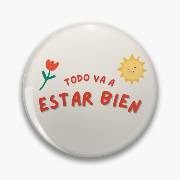 Item preview, Todo Va a Estar Bien – Cute Positive Spanish Quote | Latina Mental Health Design designed and sold by Latina Charm.