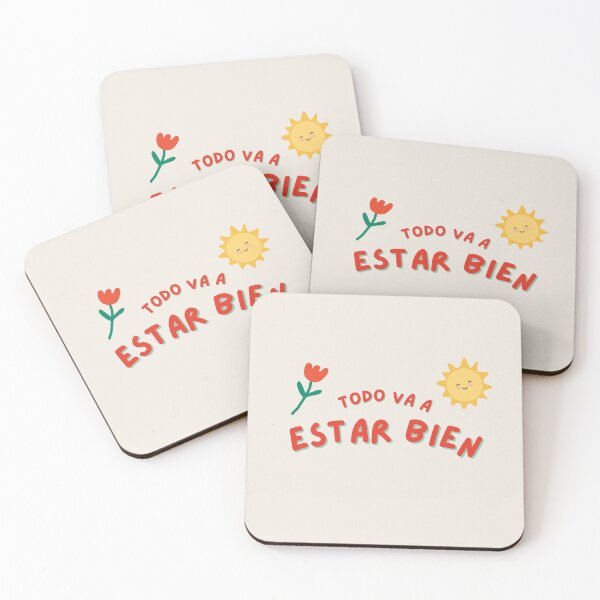 Item preview, Todo Va a Estar Bien – Cute Positive Spanish Quote | Latina Mental Health Design designed and sold by Latina Charm.