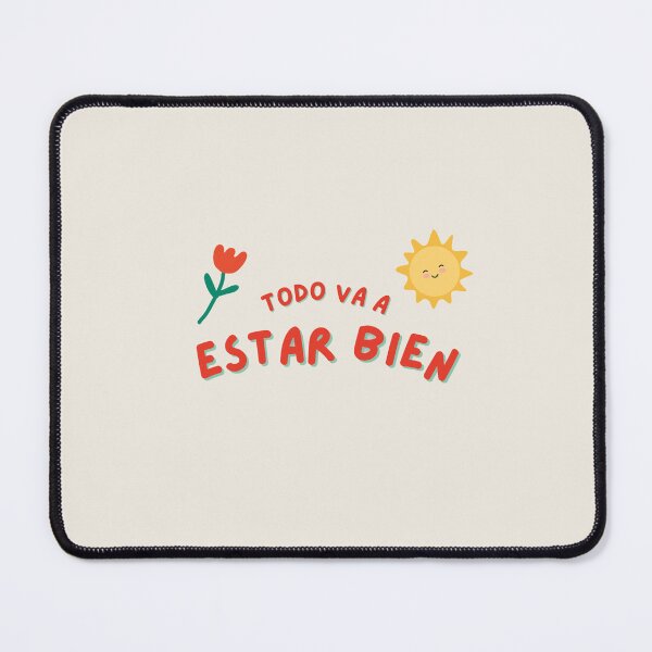 Item preview, Todo Va a Estar Bien – Cute Positive Spanish Quote | Latina Mental Health Design designed and sold by Latina Charm.