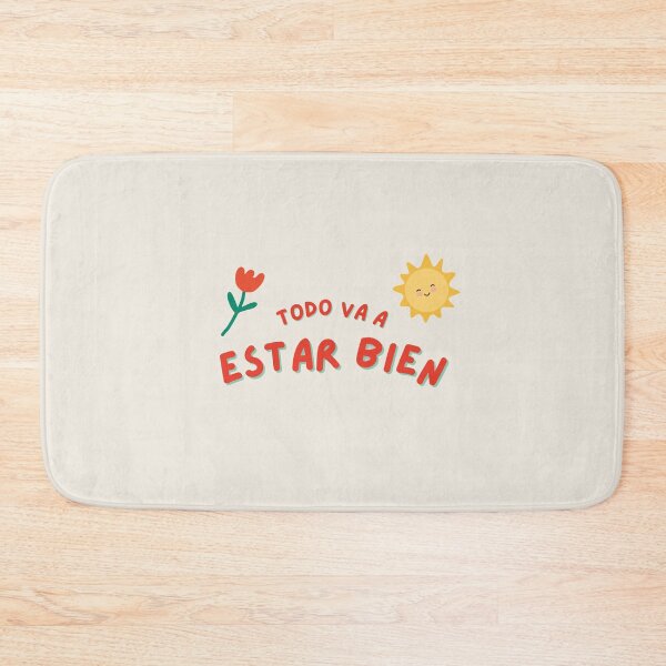 Item preview, Todo Va a Estar Bien – Cute Positive Spanish Quote | Latina Mental Health Design designed and sold by Latina Charm.